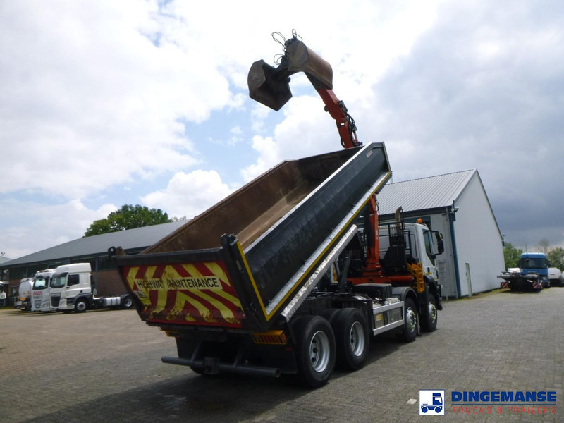 Iveco Trakker 360 Euro 6 8x4 RHD tipper + Atlas 130.2VGL - Camión grúa: foto 4 Iveco Trakker 360 Euro 6 8x4 RHD tipper + Atlas 130.2VGL - Camión grúa: foto 4