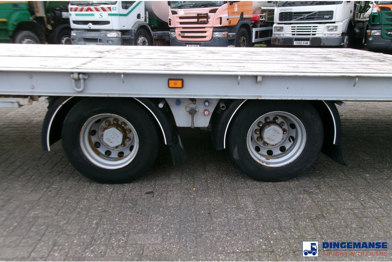 Remolque plataforma/ Caja abierta KING 2-axle platform drawbar trailer 14t + ramps: foto 6
