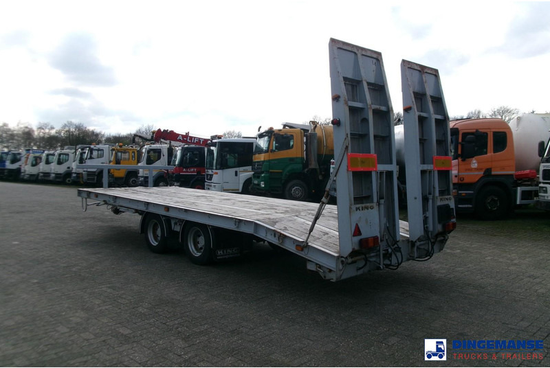 KING 2-axle platform drawbar trailer 14t + ramps - Remolque plataforma/ Caja abierta: foto 3 KING 2-axle platform drawbar trailer 14t + ramps - Remolque plataforma/ Caja abierta: foto 3