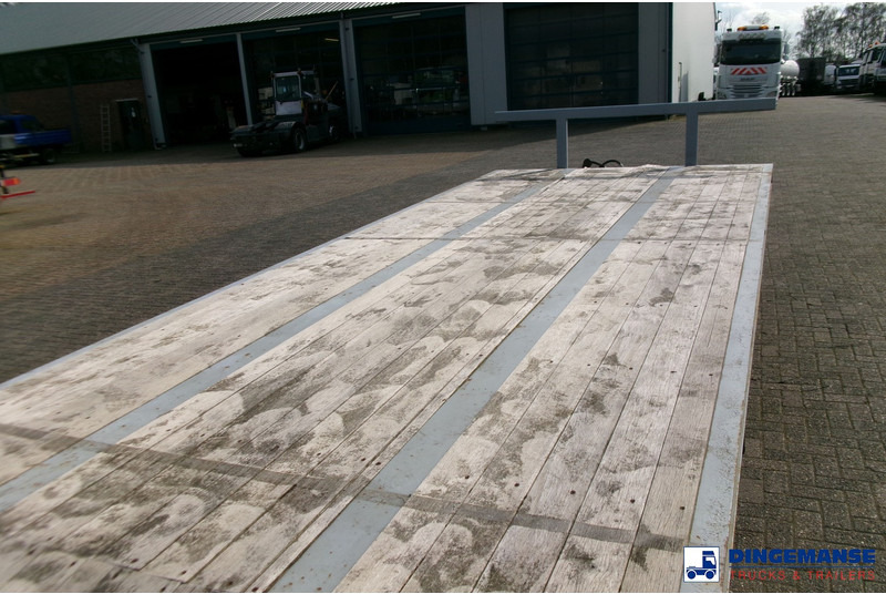 Remolque plataforma/ Caja abierta KING 2-axle platform drawbar trailer 14t + ramps: foto 11