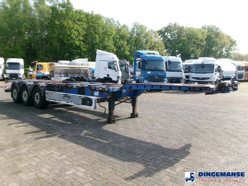Krone 3-axle container trailer 20-30-40-45 ft SDC27 - Semirremolque portacontenedore/ Intercambiable: foto 2 Krone 3-axle container trailer 20-30-40-45 ft SDC27 - Semirremolque portacontenedore/ Intercambiable: foto 2