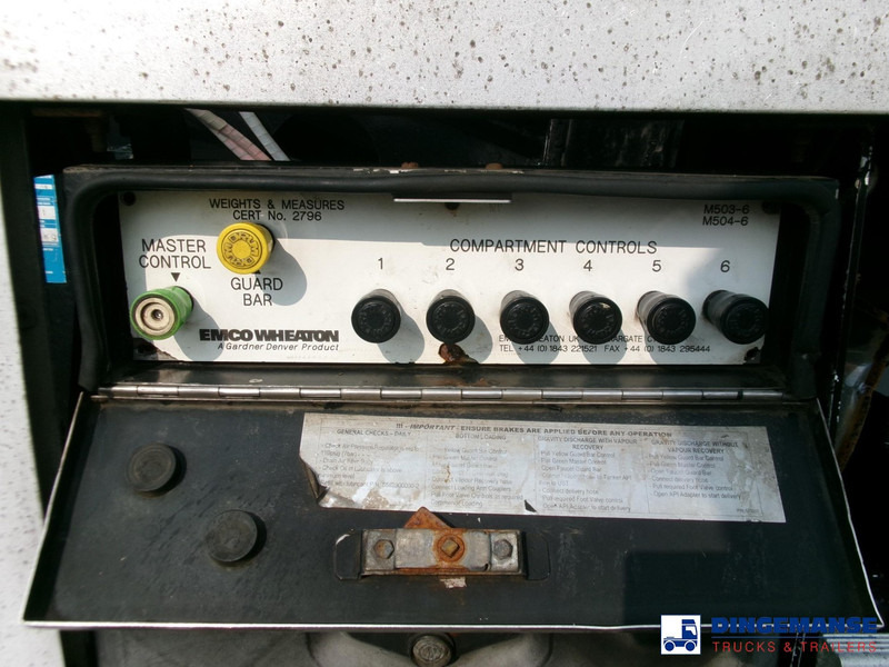 Leasing para Lakeland Fuel tank alu 43 m3 / 6 comp Lakeland Fuel tank alu 43 m3 / 6 comp: foto 13