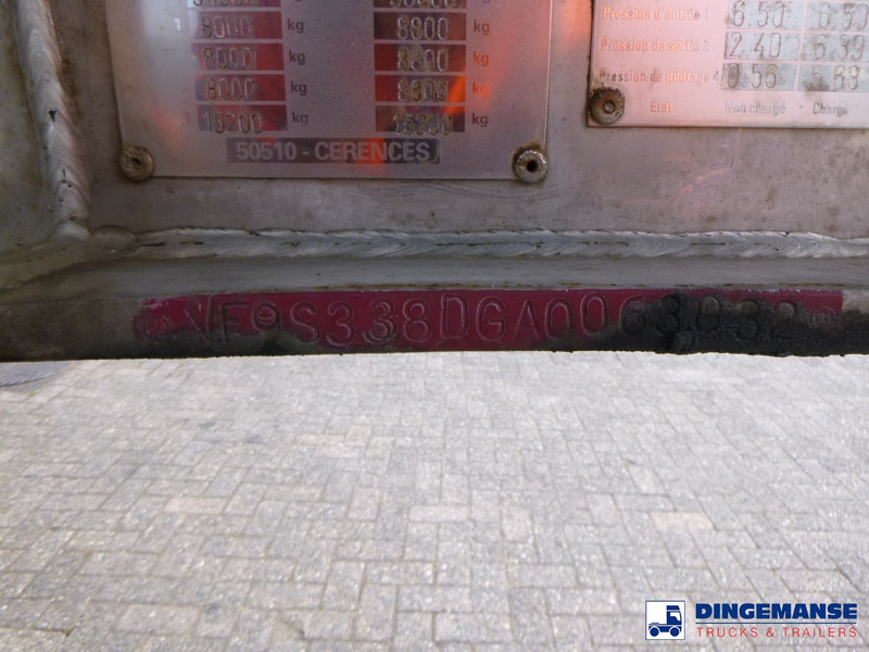Semirremolque cisterna MAISONNEUVE Bitumen tank inox 35 m3 / 1 comp: foto 18