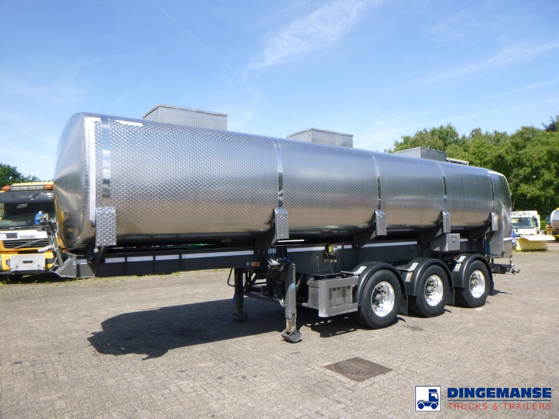 Mafa Food (milk) tank inox 29 m3 / 3 comp + pump - Remolque cisterna: foto 1 Mafa Food (milk) tank inox 29 m3 / 3 comp + pump - Remolque cisterna: foto 1