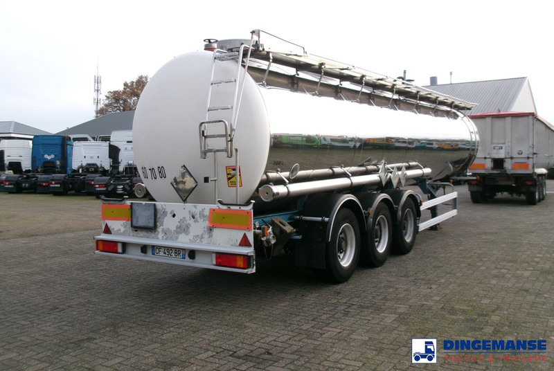 Magyar Chemical tank inox 32.5m3 / 1 comp - Semirremolque cisterna: foto 3 Magyar Chemical tank inox 32.5m3 / 1 comp - Semirremolque cisterna: foto 3