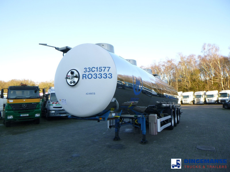 Magyar Chemical tank inox L4BH 32.9 m3 / 1 comp - Semirremolque cisterna: foto 1 Magyar Chemical tank inox L4BH 32.9 m3 / 1 comp - Semirremolque cisterna: foto 1