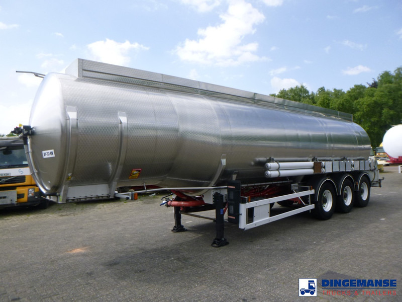 Magyar S34SD1A // Fuel tank inox 38.4 m 3 / 8comp - Semirremolque cisterna: foto 1 Magyar S34SD1A // Fuel tank inox 38.4 m 3 / 8comp - Semirremolque cisterna: foto 1