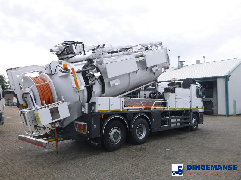 Mercedes-Benz Actros 2541 6x2 RHD E5 Huwer vacuum tank / hydrocureur 12 m3 - Limpieza de alcantarillado: foto 4 Mercedes-Benz Actros 2541 6x2 RHD E5 Huwer vacuum tank / hydrocureur 12 m3 - Limpieza de alcantarillado: foto 4