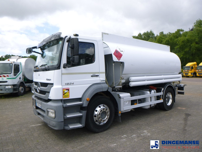 Mercedes-Benz Axor 1824 4x2 fuel tank 14.3 m3 / 4 comp - Camión cisterna: foto 1 Mercedes-Benz Axor 1824 4x2 fuel tank 14.3 m3 / 4 comp - Camión cisterna: foto 1