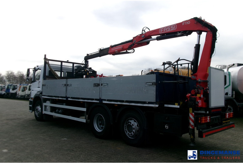 Mercedes-Benz Axor 2529 6x2 RHD + Fassi F110 crane - Camión grúa: foto 4 Mercedes-Benz Axor 2529 6x2 RHD + Fassi F110 crane - Camión grúa: foto 4