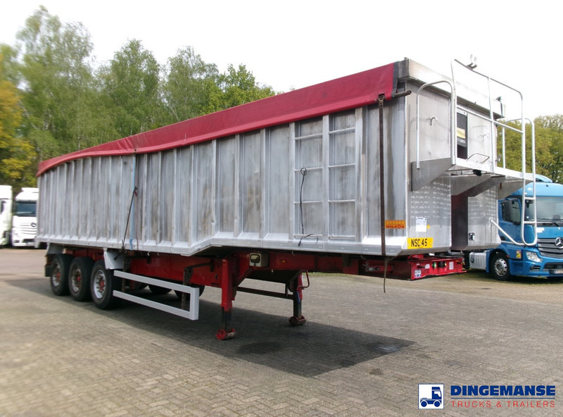Montracon Tipper trailer alu 55 m3 + tarpaulin - Semirremolque volquete: foto 2 Montracon Tipper trailer alu 55 m3 + tarpaulin - Semirremolque volquete: foto 2