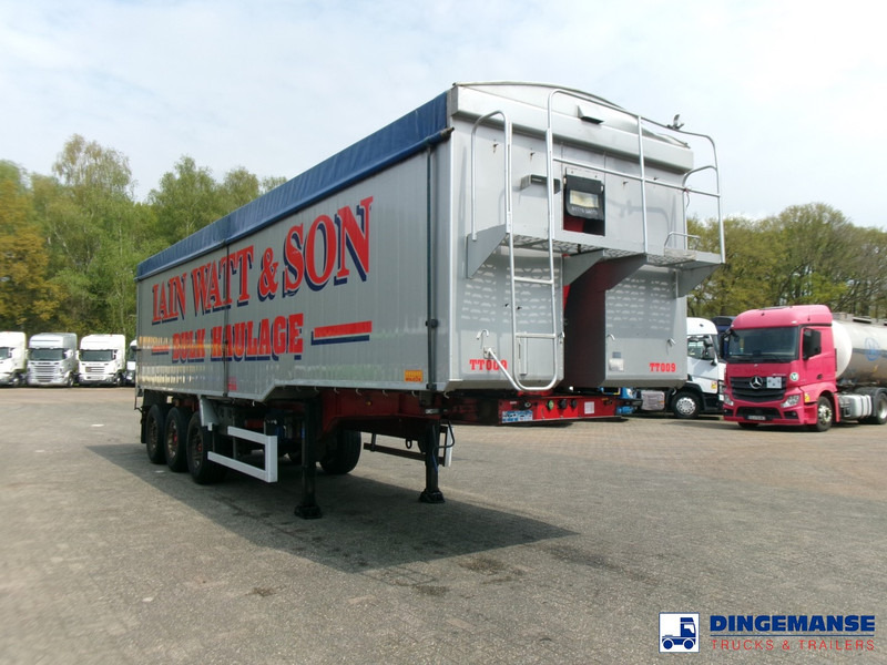 Montracon Tipper trailer alu 55 m3 + tarpaulin - Semirremolque volquete: foto 2 Montracon Tipper trailer alu 55 m3 + tarpaulin - Semirremolque volquete: foto 2