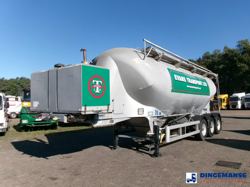 SPITZER Powder tank alu 37 m3 / 1 comp + compressor - Semirremolque cisterna: foto 1 SPITZER Powder tank alu 37 m3 / 1 comp + compressor - Semirremolque cisterna: foto 1