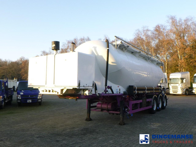 SPITZER Powder tank alu 37 m3 + engine/compressor - Semirremolque cisterna: foto 1 SPITZER Powder tank alu 37 m3 + engine/compressor - Semirremolque cisterna: foto 1