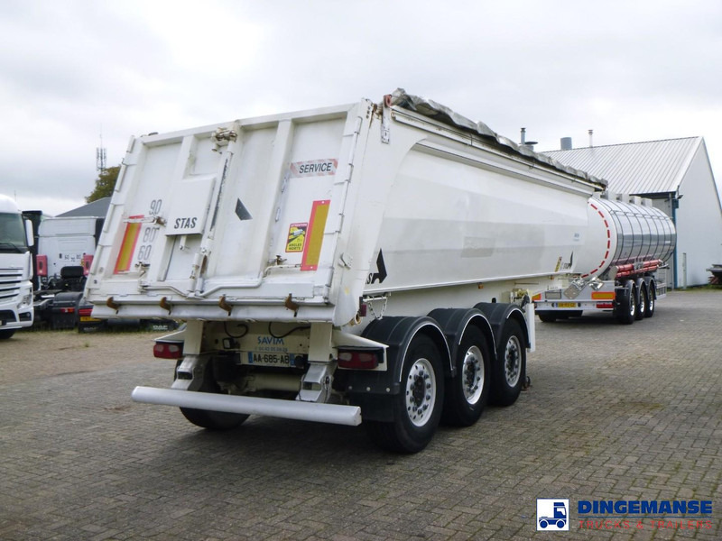 Stas Tipper trailer alu 25.5 m3 + tarpaulin - Semirremolque volquete: foto 4 Stas Tipper trailer alu 25.5 m3 + tarpaulin - Semirremolque volquete: foto 4