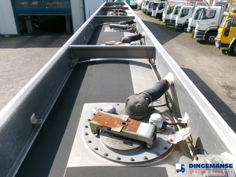 Semirremolque cisterna Tasca Tankers LTD Fuel tank alu 44.7 m3 / 6 comp + pump: foto 15