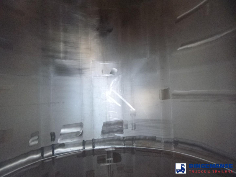 Semirremolque cisterna Van Hool Chemical tank inox 30 m3 / 1 comp ADR 12/03/2024: foto 15