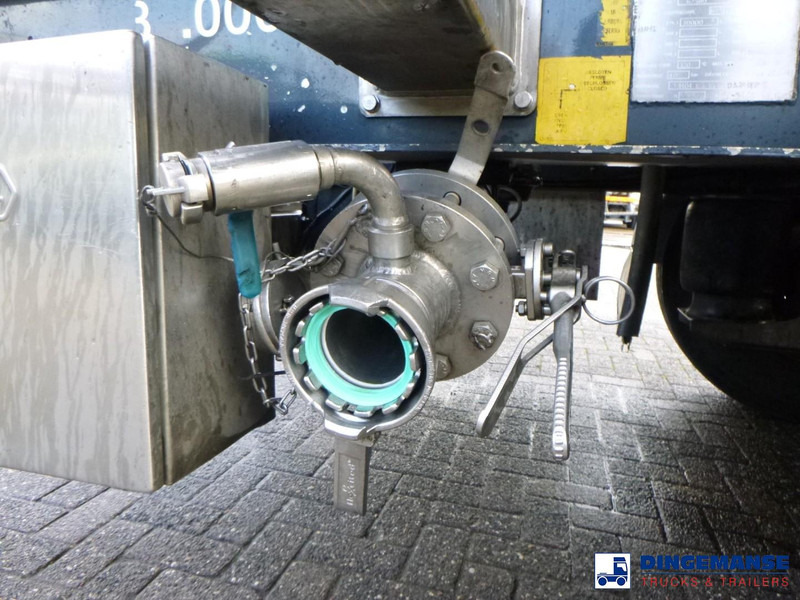 Semirremolque cisterna Van Hool Chemical tank inox 30 m3 / 1 comp ADR 12/03/2024: foto 7