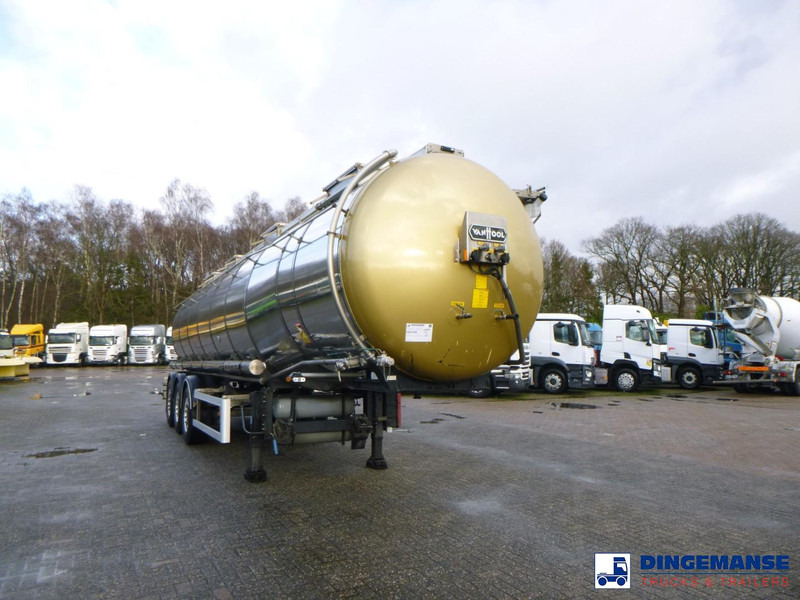 Van Hool Chemical tank inox 30 m3 / 1 comp ADR 12/03/2024 - Semirremolque cisterna: foto 2 Van Hool Chemical tank inox 30 m3 / 1 comp ADR 12/03/2024 - Semirremolque cisterna: foto 2