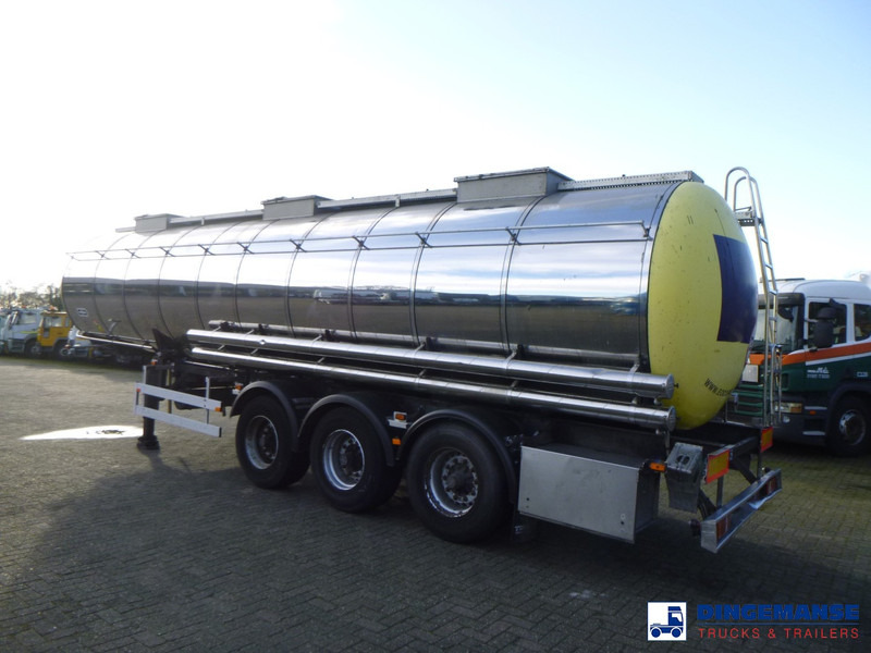 Van Hool Chemical tank inox 30 m3 / 1 comp - Remolque cisterna: foto 3 Van Hool Chemical tank inox 30 m3 / 1 comp - Remolque cisterna: foto 3