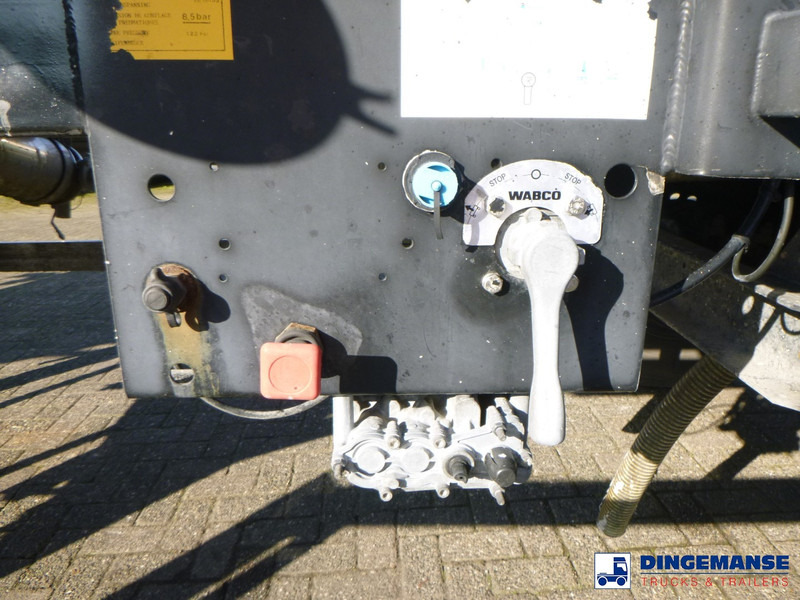 Semirremolque cisterna Van Hool Chemical tank inox 30 m3 / 3 comp: foto 11