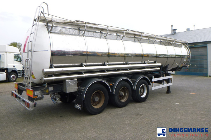 Van Hool Chemical tank inox L4BH 30 m3 / 3 comp - Semirremolque cisterna: foto 4 Van Hool Chemical tank inox L4BH 30 m3 / 3 comp - Semirremolque cisterna: foto 4