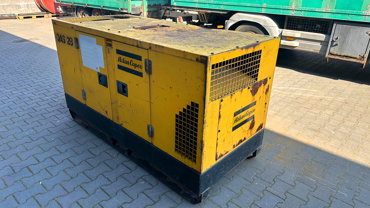 ATLAS Copco QAS 28 Yds BJ 1996 Elektro Stromgenerator Stromaggregat Notstrom - Generador industriale: foto 4 ATLAS Copco QAS 28 Yds BJ 1996 Elektro Stromgenerator Stromaggregat Notstrom - Generador industriale: foto 4