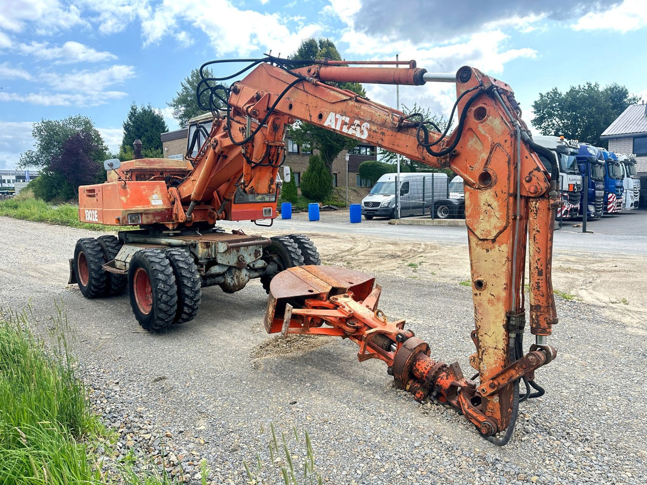 Atlas MOBILBAGGER 1302 E - Excavadora de ruedas: foto 5 Atlas MOBILBAGGER 1302 E - Excavadora de ruedas: foto 5