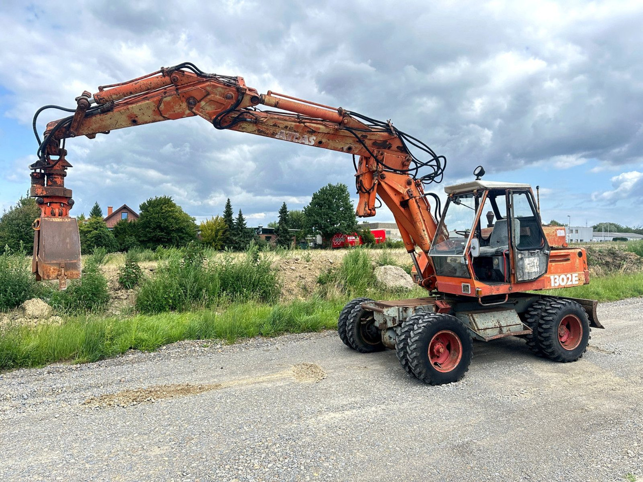 Atlas MOBILBAGGER 1302 E - Excavadora de ruedas: foto 1 Atlas MOBILBAGGER 1302 E - Excavadora de ruedas: foto 1