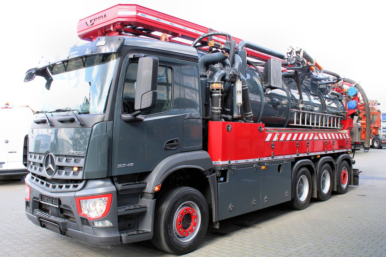 Mercedes-Benz AROCS 3246 8x4 Kroll 16m³ WRG Winterheizung -15C - Limpieza de alcantarillado: foto 2 Mercedes-Benz AROCS 3246 8x4 Kroll 16m³ WRG Winterheizung -15C - Limpieza de alcantarillado: foto 2