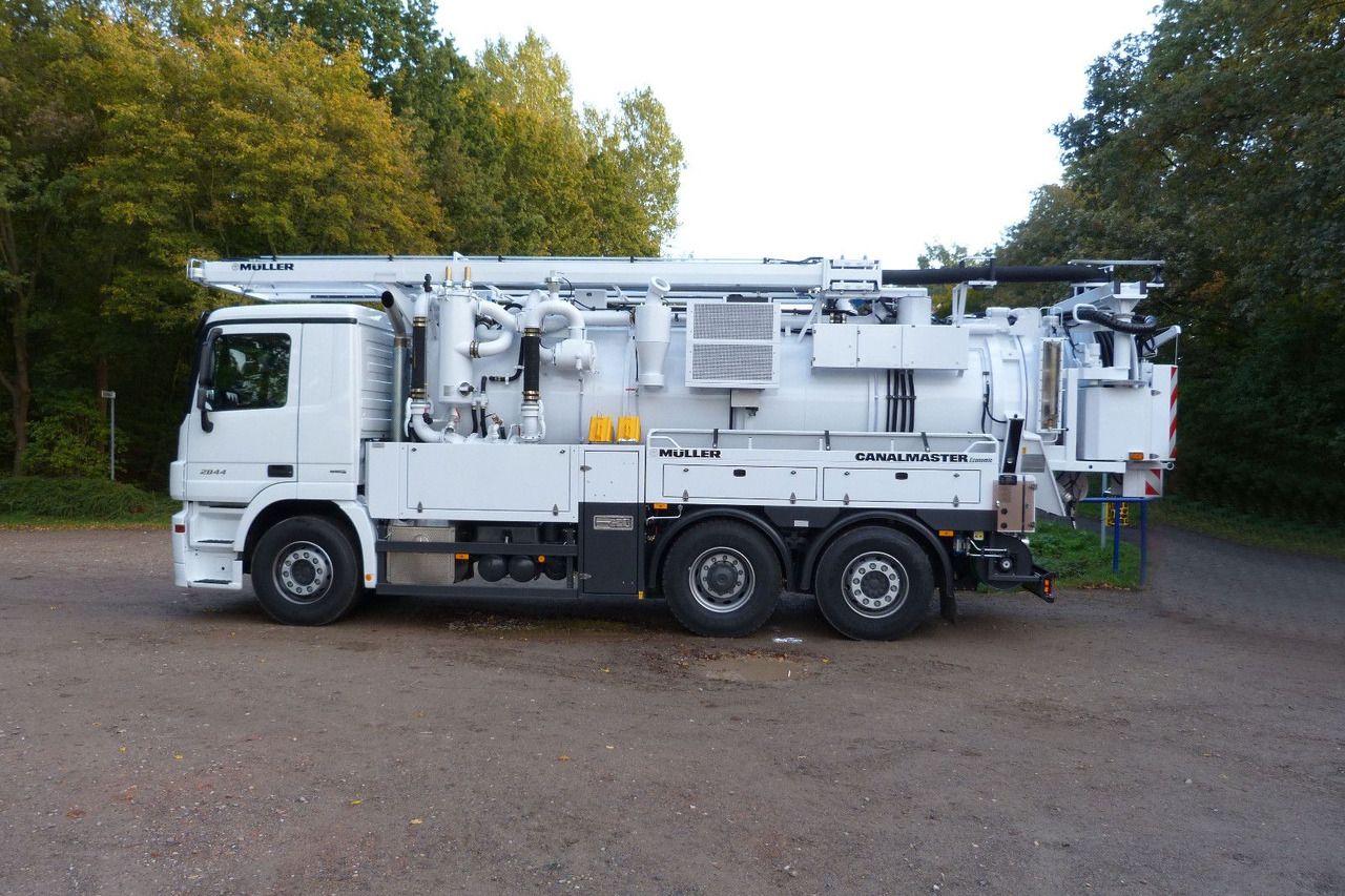 Mercedes-Benz Actros 2844 6x2 Müller 10m³ Canalmaster WRG - Limpieza de alcantarillado: foto 3 Mercedes-Benz Actros 2844 6x2 Müller 10m³ Canalmaster WRG - Limpieza de alcantarillado: foto 3