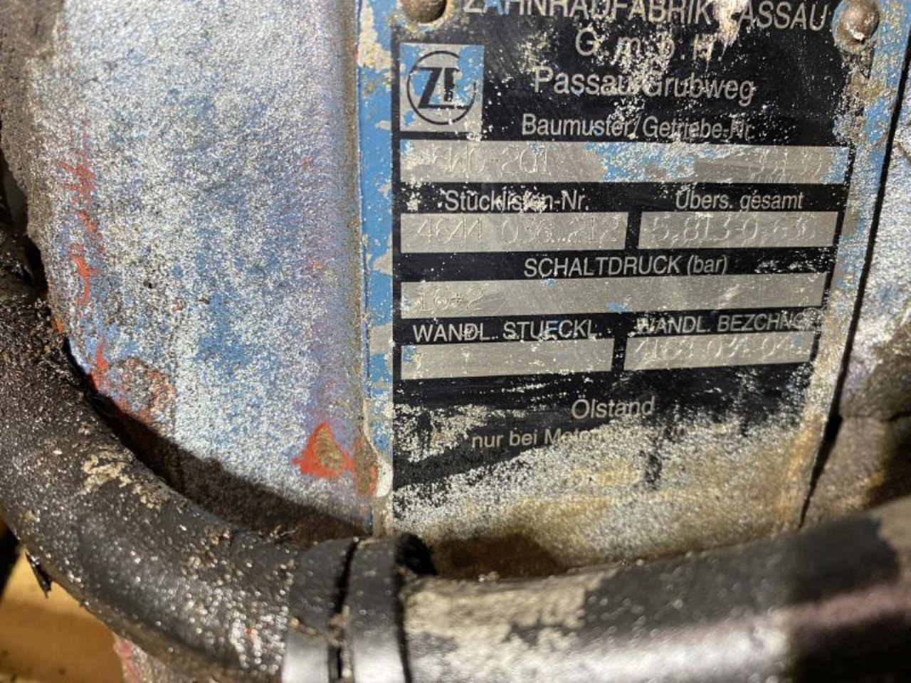 ZF 6WG211 - Transmisión para Equipo de manutención: foto 4 ZF 6WG211 - Transmisión para Equipo de manutención: foto 4