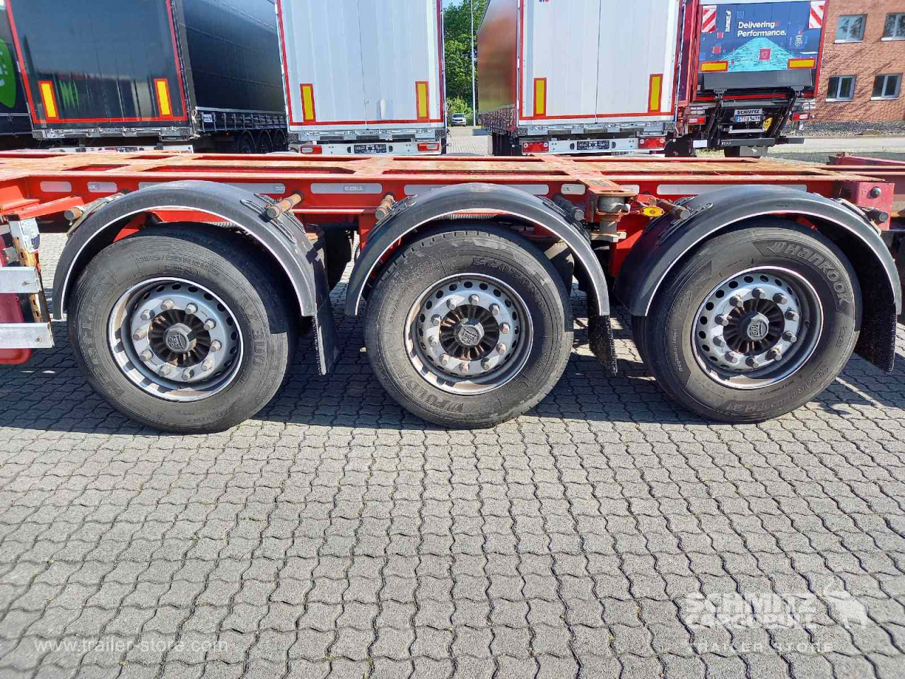 Auflieger Containerfahrgestell Standard - Semirremolque portacontenedore/ Intercambiable: foto 3 Auflieger Containerfahrgestell Standard - Semirremolque portacontenedore/ Intercambiable: foto 3