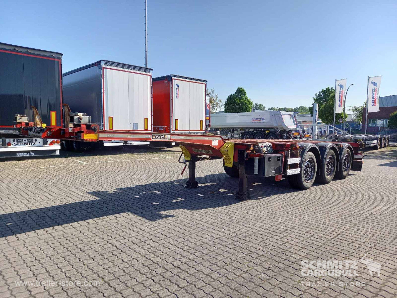 Auflieger Containerfahrgestell Standard - Semirremolque portacontenedore/ Intercambiable: foto 1 Auflieger Containerfahrgestell Standard - Semirremolque portacontenedore/ Intercambiable: foto 1