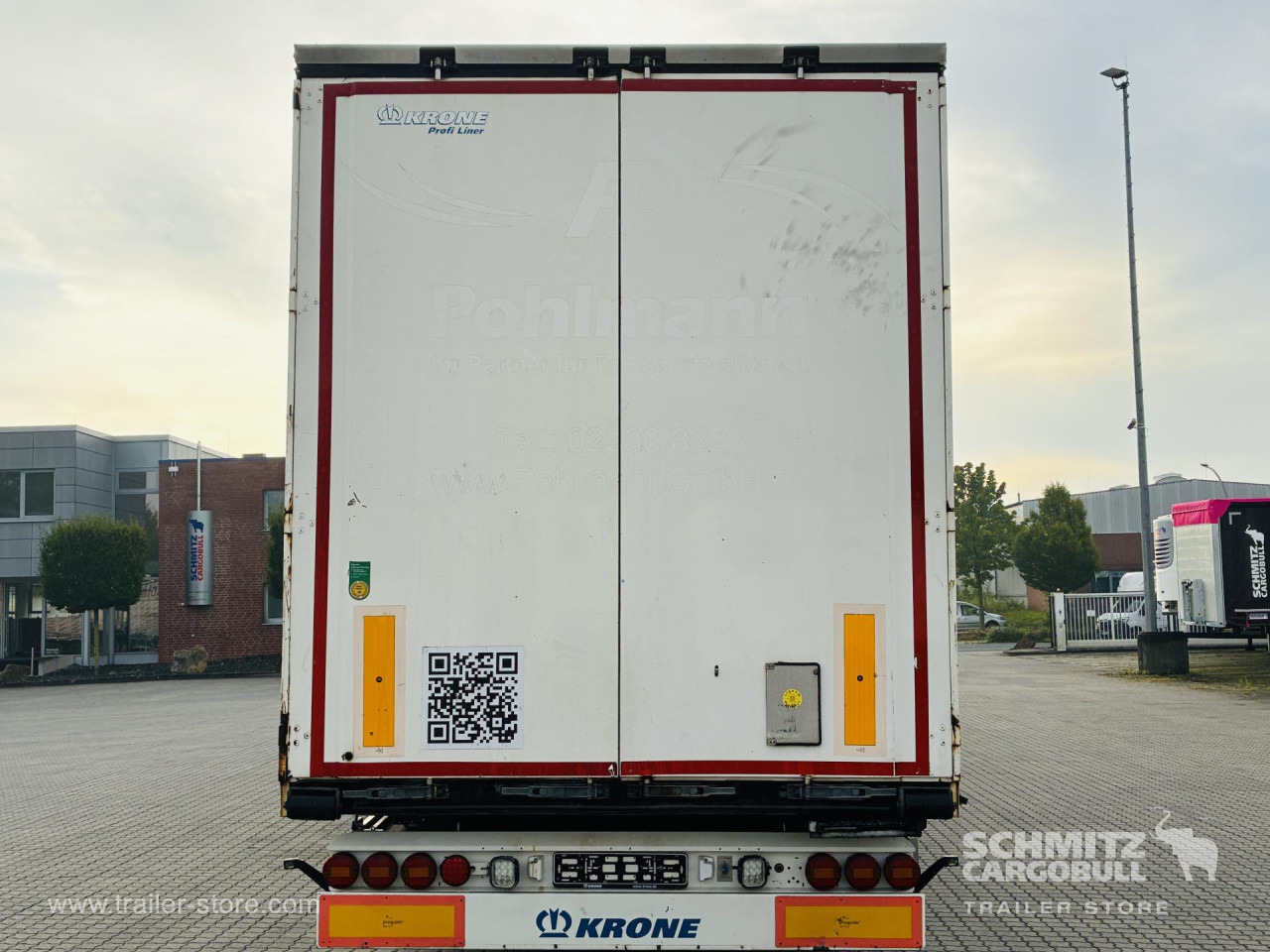 KRONE Auflieger Curtainsider Standard - Semirremolque lona: foto 3 KRONE Auflieger Curtainsider Standard - Semirremolque lona: foto 3