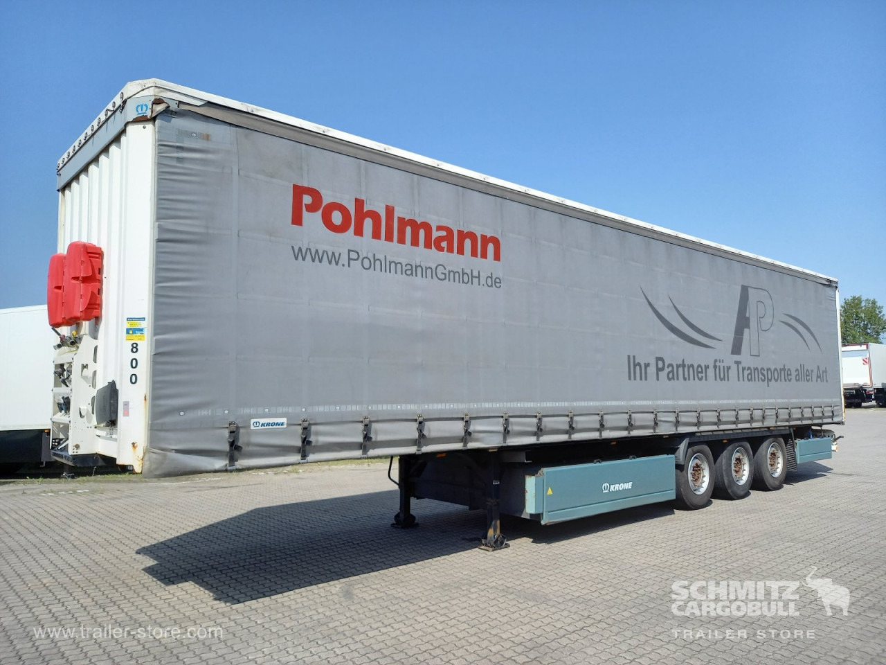 KRONE Auflieger Curtainsider Standard - Semirremolque lona: foto 1 KRONE Auflieger Curtainsider Standard - Semirremolque lona: foto 1