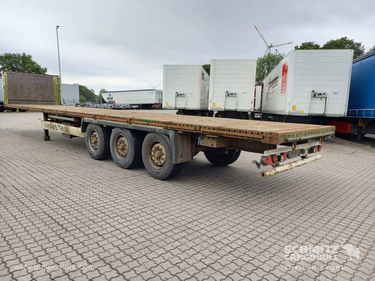 KRONE Auflieger Plateau Standard - Semirremolque plataforma/ Caja abierta: foto 3 KRONE Auflieger Plateau Standard - Semirremolque plataforma/ Caja abierta: foto 3