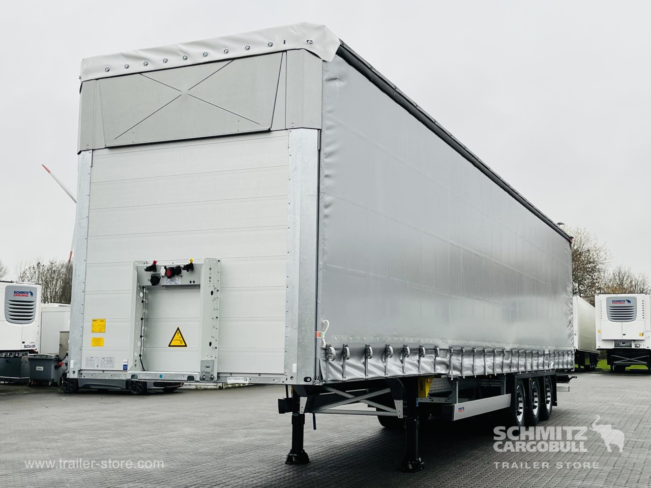 SCHMITZ Auflieger Curtainsider Mega - Semirremolque lona: foto 1 SCHMITZ Auflieger Curtainsider Mega - Semirremolque lona: foto 1
