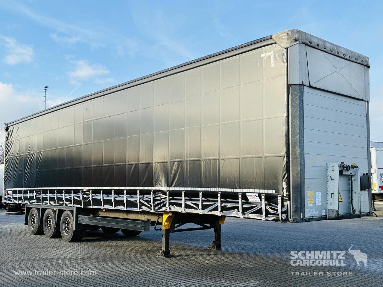 SCHMITZ Auflieger Curtainsider Mega - Semirremolque lona: foto 1 SCHMITZ Auflieger Curtainsider Mega - Semirremolque lona: foto 1