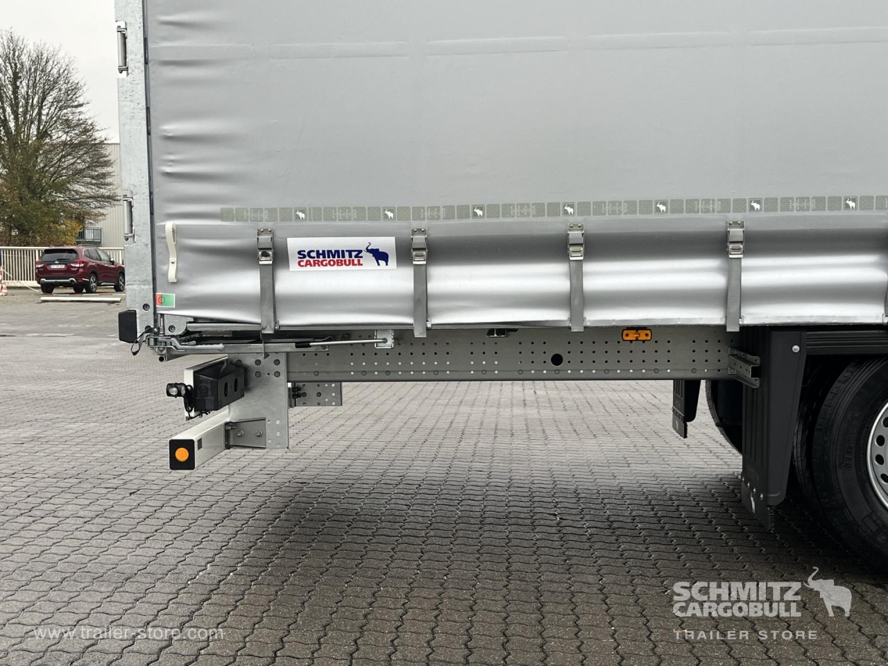 SCHMITZ Auflieger Curtainsider Mega - Semirremolque lona: foto 2 SCHMITZ Auflieger Curtainsider Mega - Semirremolque lona: foto 2