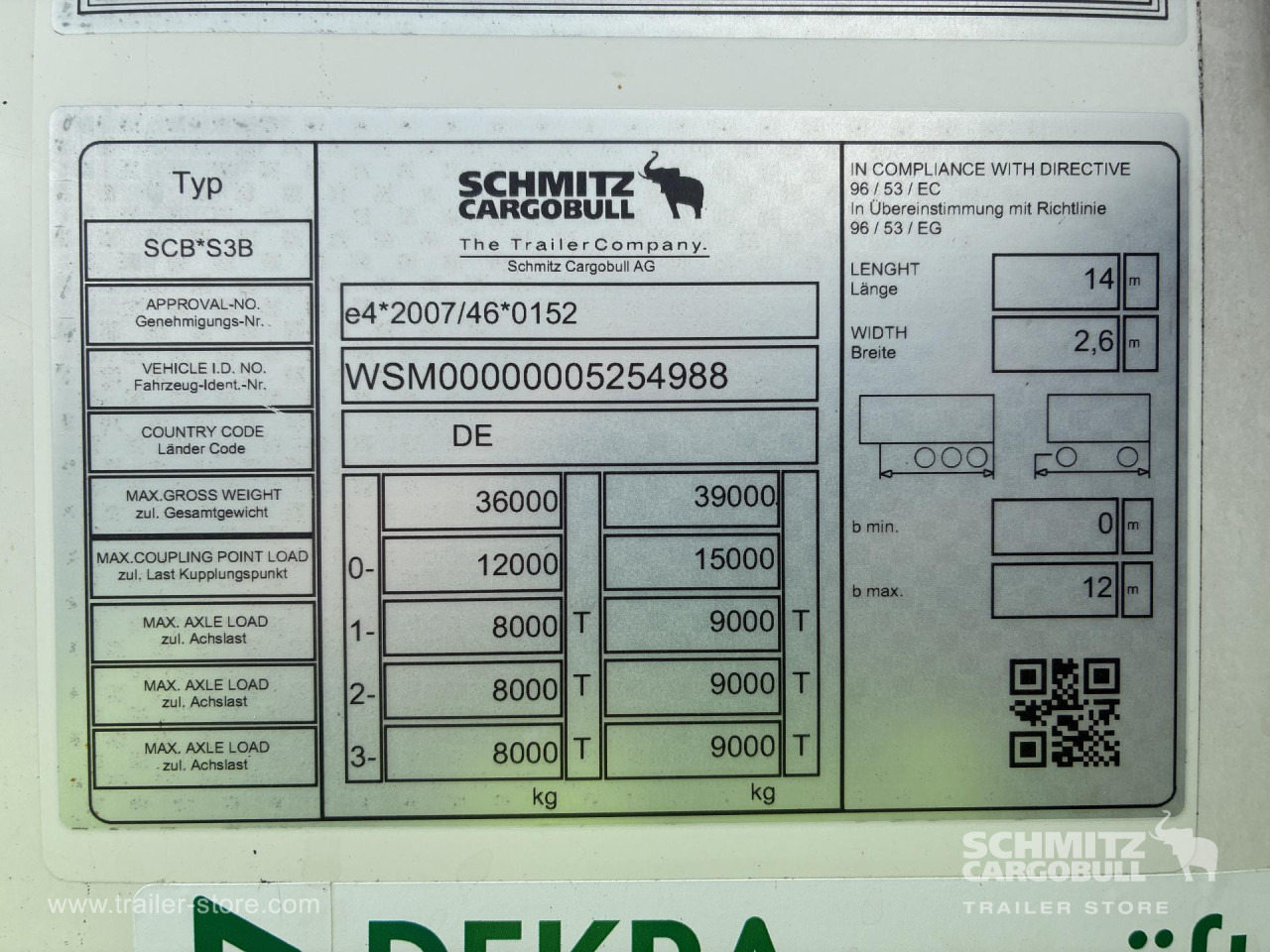 Semirremolque isotérmico SCHMITZ Auflieger Tiefkühler Standard Double deck: foto 7