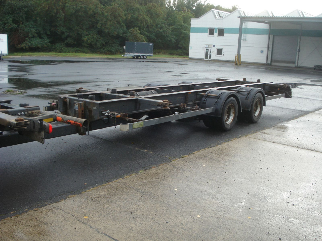 Krebs Jumbo Tandem für 7,82 WBs - Remolque portacontenedore/ Intercambiable: foto 1 Krebs Jumbo Tandem für 7,82 WBs - Remolque portacontenedore/ Intercambiable: foto 1