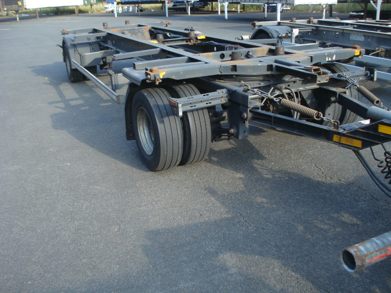 Remolque portacontenedore/ Intercambiable Krone AZ 18 A Jumbo BDF für C 7820 C 7450 WB: foto 1