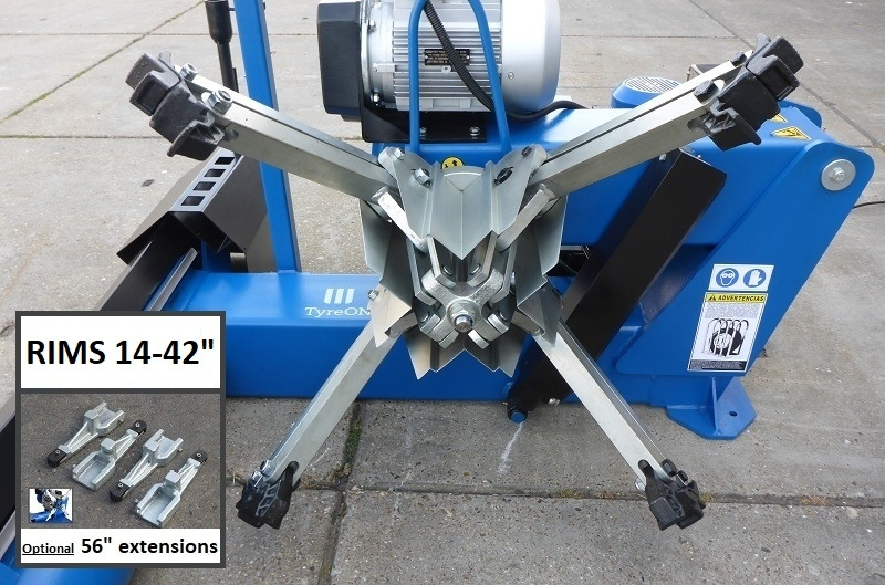 T700 truck tyrechanger 42 Inch 2 mounting speeds - power 4kW+2.2kW - Equipo de taller: foto 3 T700 truck tyrechanger 42 Inch 2 mounting speeds - power 4kW+2.2kW - Equipo de taller: foto 3