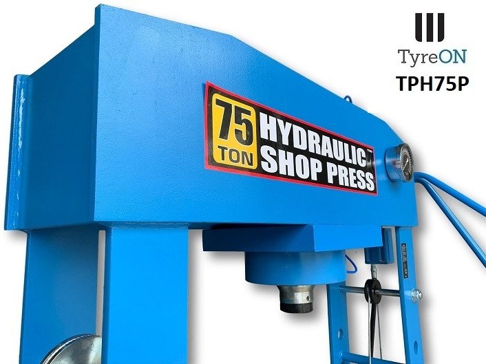 Equipo de taller TPH75P Workshop press pneumatic hydraulic 75T: foto 9