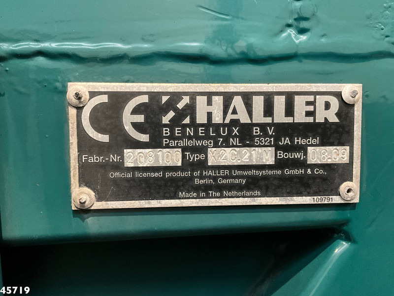 Leasing para DAF FAG 75 CF 250 Haller 21m³ DAF FAG 75 CF 250 Haller 21m³: foto 20