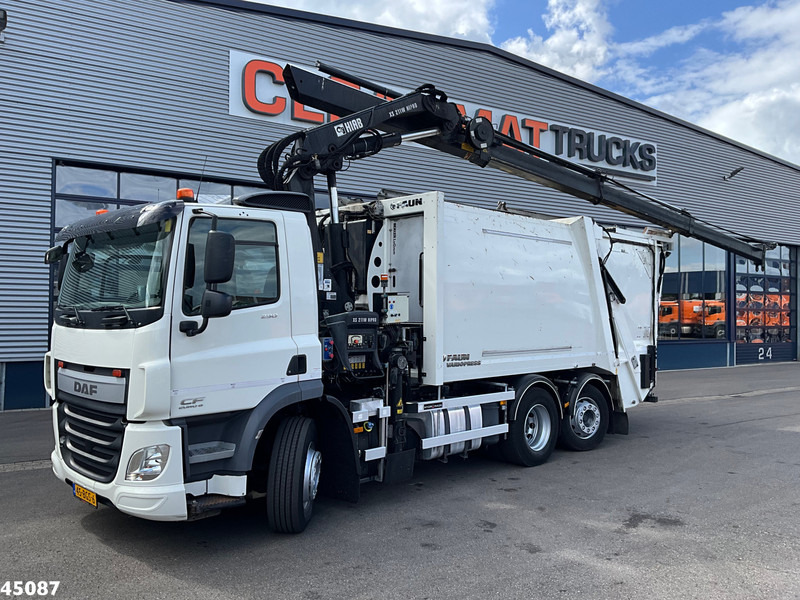 DAF FAN CF 290 Euro 6 Hiab 21 Tonmeter laadkraan Just 166.914 km! - Camión de basura: foto 1 DAF FAN CF 290 Euro 6 Hiab 21 Tonmeter laadkraan Just 166.914 km! - Camión de basura: foto 1