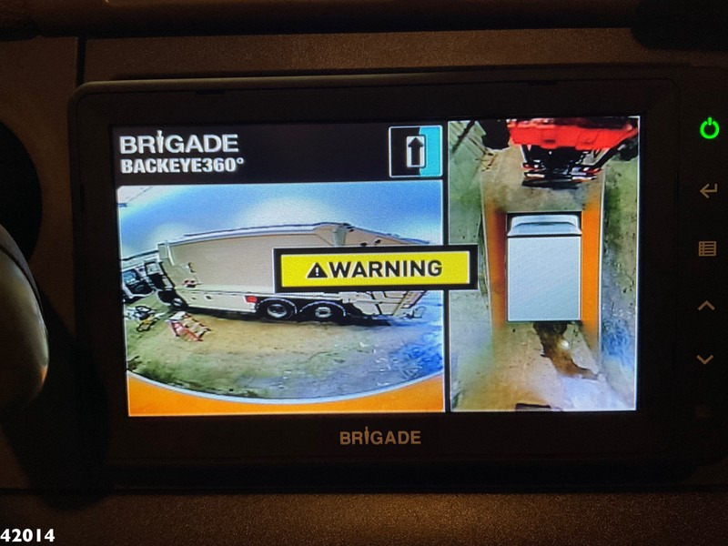 Camión de basura DAF FAN CF 340 Hiab 23 ton/meter laadkraan Welvaarts weighing system: foto 9
