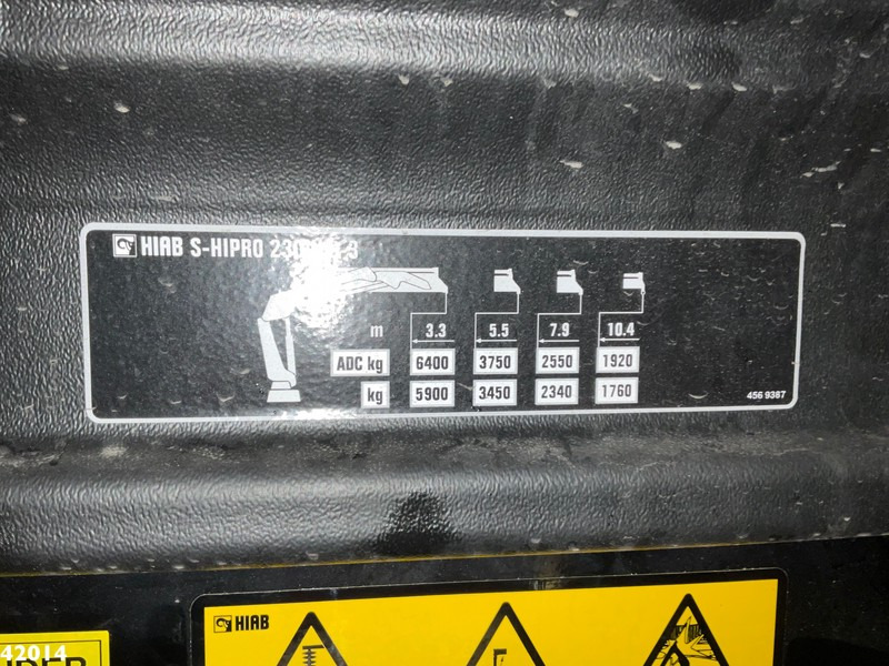 Camión de basura DAF FAN CF 340 Hiab 23 ton/meter laadkraan Welvaarts weighing system: foto 16