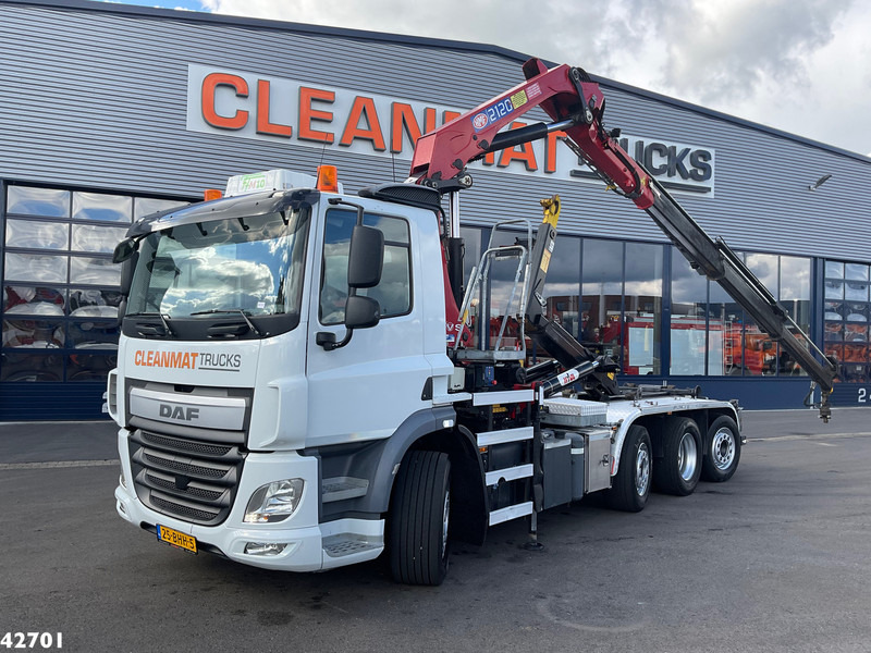 DAF FAQ CF 400 8x2 Euro 6 HMF 21 Tonmeter laadkraan - Camión multibasculante, Camión grúa: foto 1 DAF FAQ CF 400 8x2 Euro 6 HMF 21 Tonmeter laadkraan - Camión multibasculante, Camión grúa: foto 1